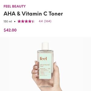 Feel Beauty AHA & Vitamin C Toner